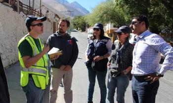 Estudio para alumbrado público eficiente en Paihuano