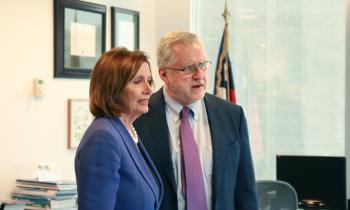 Ministro Pacheco recibe a delegación de EE.UU