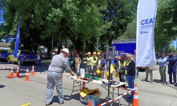 Ministerio de Energía y SEC Ñuble participaron de Feria de Seguridad en El Carmen