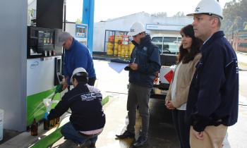 Autoridades fiscalizan calidad de combustibles líquidos