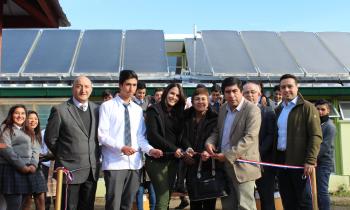 Inauguran nuevos sistemas térmicos en la comuna de Lebu