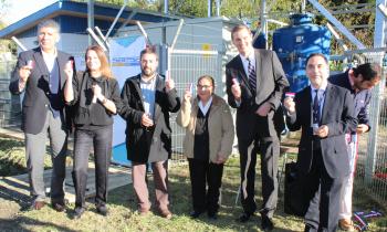 Energías limpias para el agua de riego en Riachuelo
