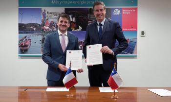 Chile y Francia firman declaración conjunta para creación de grupo de trabajo bilateral para el desarrollo del hidrógeno verde