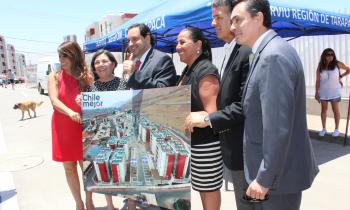 480  nuevas viviendas de Iquique ocupan la energía del sol para generar agua caliente 