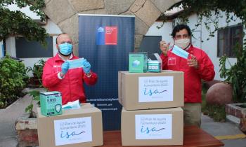 Donan 5.500 mascarillas para grupos vulnerables de la Región de Coquimbo