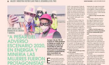 A pesar del adverso escenario 2020, en Energía y Minería las mujeres fueron protagonistas