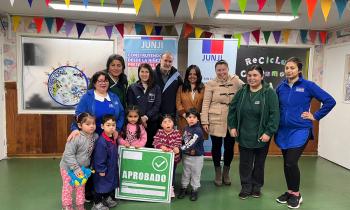 100% de los Jardines Infantiles de la JUNJI tienen Sello Verde Ok que garantiza la seguridad en sus instalaciones interiores de gas