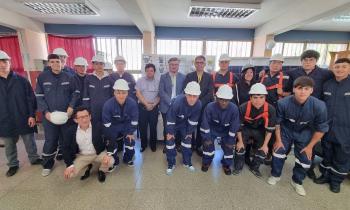 SEREMI Energía RM visita Centro Educacional Clara Solovera de San Bernardo