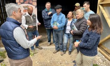 En Cerro Galera se lanzó el programa Leña Más Seca para aumentar la disponibilidad de leña seca 