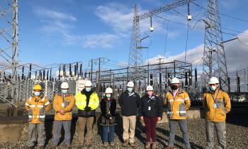 Autoridades visitan Subestación Melipulli que beneficia con energía eléctrica a 235 mil clientes de las provin...