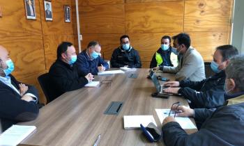 Energía instala mesa de trabajo en Pinto para mejorar continuidad del suministro en la zona Valle Las Trancas 