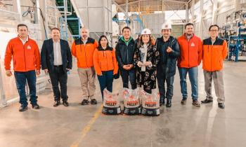  Inauguran planta de pellet ANChile en La Unión que espera producir cerca de 10 mil toneladas este año  