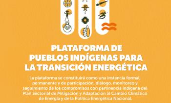 Convocatoria: plataforma de Pueblos Indígenas para Transición Energética
