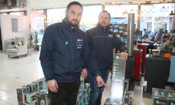 SEC Ñuble y Seremi de Energía inspeccionan venta de estufas y calefactores en locales comerciales del centro de Chillán
