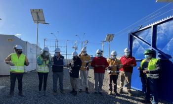 Seremi de Energía de Los Lagos participa en inauguración del sistema de respaldo en beneficio de vecinos de Isla Lemuy