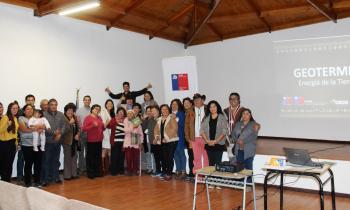 Pueblos indígenas recibieron capacitación sobre la geotermia 