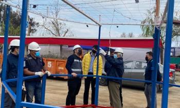 Fiscalizan instalaciones eléctricas y de gas en Medialuna de Rancagua a días del inicio de celebraciones de Fiestas Patrias 