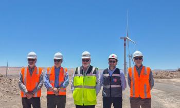 Ministros Marcel y Pardow visitan Parque Eólico Horizonte que producirá energía equivalente al consumo de 715...