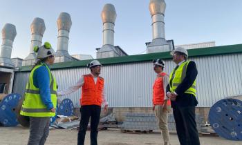  Destacan planta pionera a nivel nacional que producirá cerca de 100 mil toneladas de pellet en la región de Los Ríos