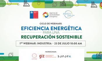 Seremi de Energía de Los Lagos invita a participar en Ciclo Webinars de Eficiencia Energética para una Recuperación Sostenible