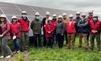 Seremi de Energía visitó Liceo Agrícola Marta Martínez Cruz de Yerbas Buenas