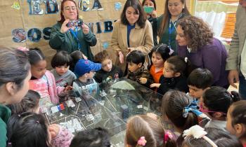  “Tenemos que Educar desde la primera infancia sobre temas de Eficiencia Energética" señaló Erika Ubilla 