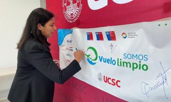 Seremi del Biobío participa en firma de adhesión de la Universidad Católica de la Santísima Concepción al Prog...