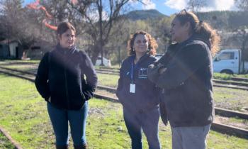 Seremi de Energía visita sectores afectados por sistema frontal en la Región del Maule