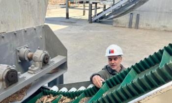 Un 80% de avance presenta construcción de planta de pellet de Coyhaique
