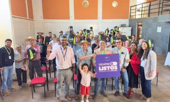 Familias de diversos sectores de Sagrada Familia fueron capacitadas en prevención y uso de kit de resiliencia energética