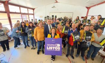 Más de 40 familias de Curepto se suman al programa “Siempre Listos” con kit de resiliencia energética