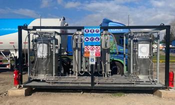 Autoridades de Energía visitan Estación de Carga para primer Camión de Transporte de ENAP que utiliza Gas Natural Licuado