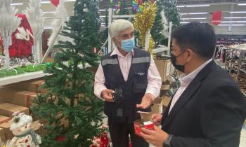 Autoridades recomiendan comprar y utilizar guirnaldas navideñas certificadas