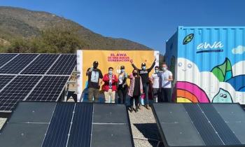 Subsecretario López visita innovador proyecto que genera agua potable con energías renovable