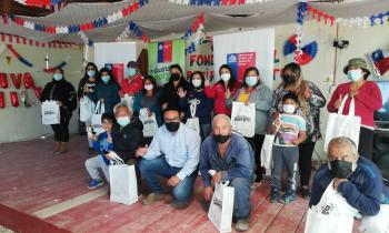 120 familias de Mejillones recibieron kits eficientes 