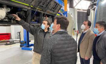 Autoridades visitan innovadora startup “Reborn Electric Motors” que impulsa la electromovilidad desde la región de O´Higgins
