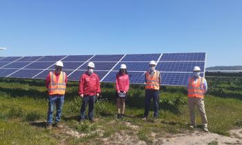 Reactivación Económica: Subsecretario de Energía visita el parque fotovoltaico más grande de la Provincia de Valparaíso
