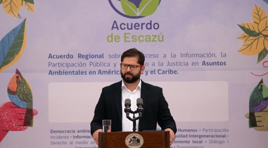 Energía en el Acuerdo de Escazú